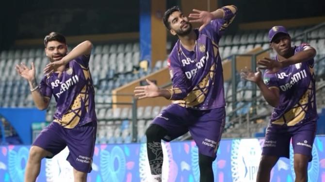 KKR's Viral Dance Celebration After SRH Victory