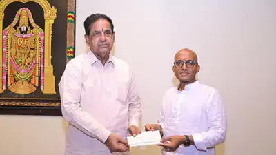 Google Vice President's Generous Donation to Tirupati Temple