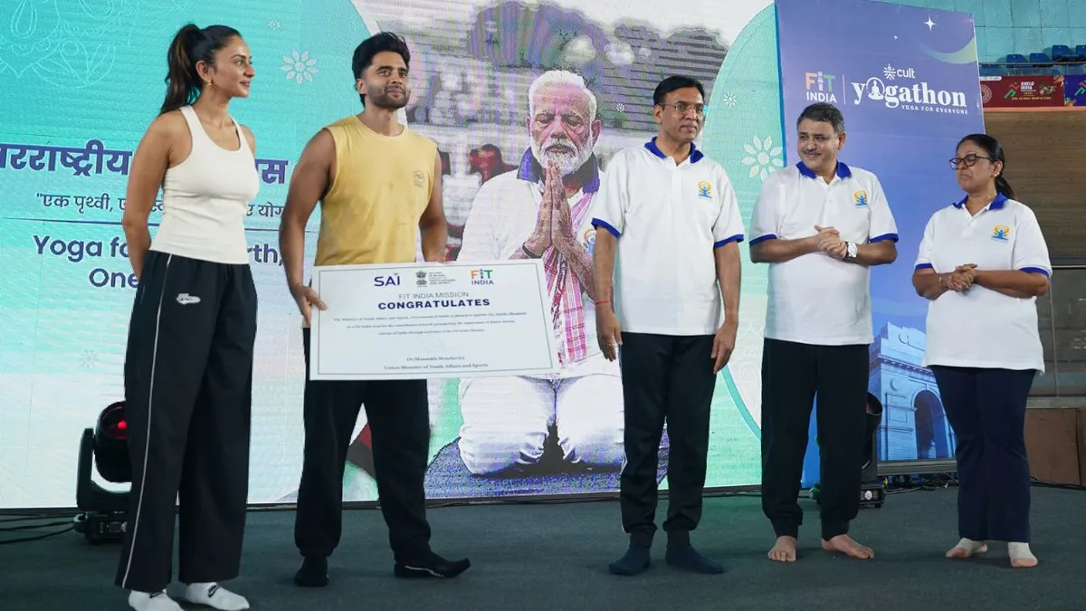 A Healthy Partnership: Jackky Bhagnani and Ministry of Youth Affairs and Sports